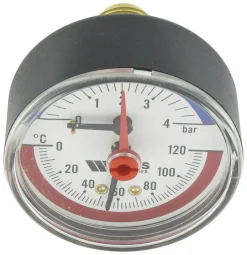 Manometer Buitendraad 1/2"