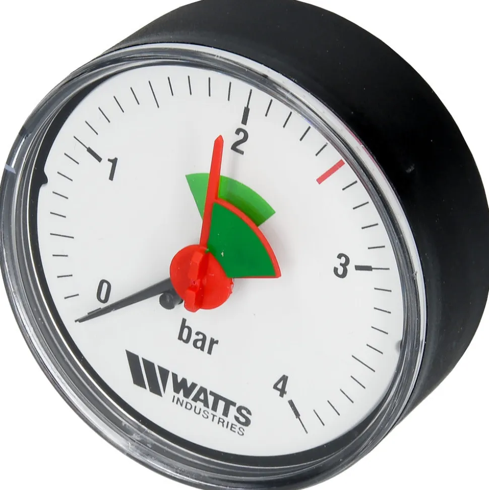 Manometer Buitendraad 1/4"
