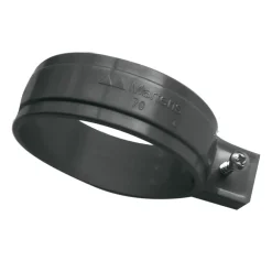 Martens Ophangbeugel kunststof 80 mm antraciet voor  PVC buis HWA