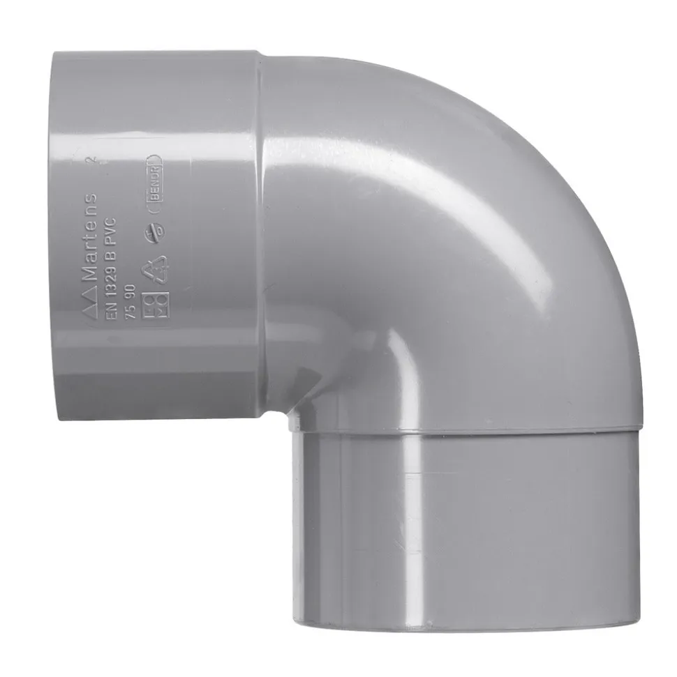 Martens PVC Bocht Lijmmof/spie 3,2mm 90°
