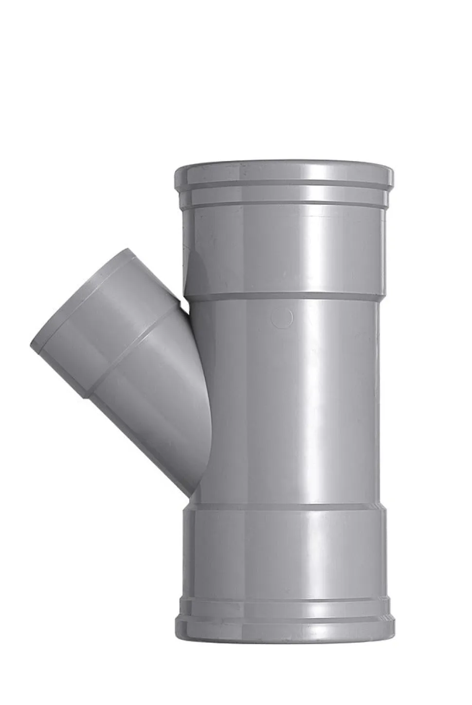 Martens PVC T-stuk 2x Manchetmof/1x lijmmof 3,2mm 110mm 45°