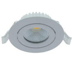 MBL Lighting Inbouwspot Luna DTW Wit Rond 5W Dimbaar Kantelbaar IP44