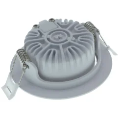 MBL Lighting Inbouwspot Luna DTW Wit Rond 5W Dimbaar Kantelbaar IP44