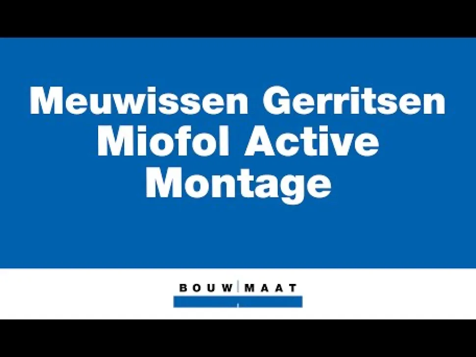 MG Miofol Klimaatfolie Active Variabel Dampremmend Dak en Wand 1,5x30m 45m2