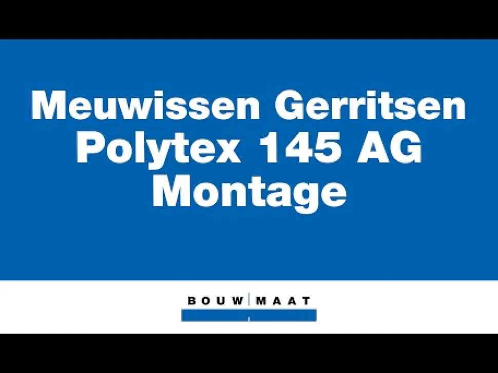MG Polytex Reflectiefolie 145AG Spinvlies Dampopen Dak en Gevel 1,5x50m 75m2