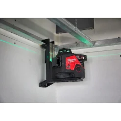 Milwaukee Accu Kruislijnlaser Groen 3x360C° M12 3PL-0C 12V Body In Koffer