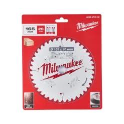 Milwaukee Cirkelzaagblad P W 40ATB 165x20x1,6mm