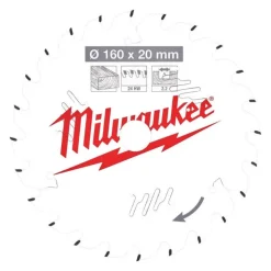 Milwaukee Cirkelzaagblad P W 24ATB 160x20x2,2mm