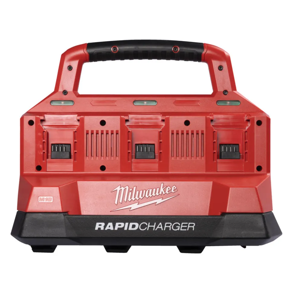 Milwaukee Compatibele Lader Voor 6 Accu's M18PC6