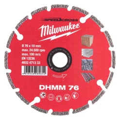 Milwaukee Diamant Zaagblad 76mm tbv M12FCOT