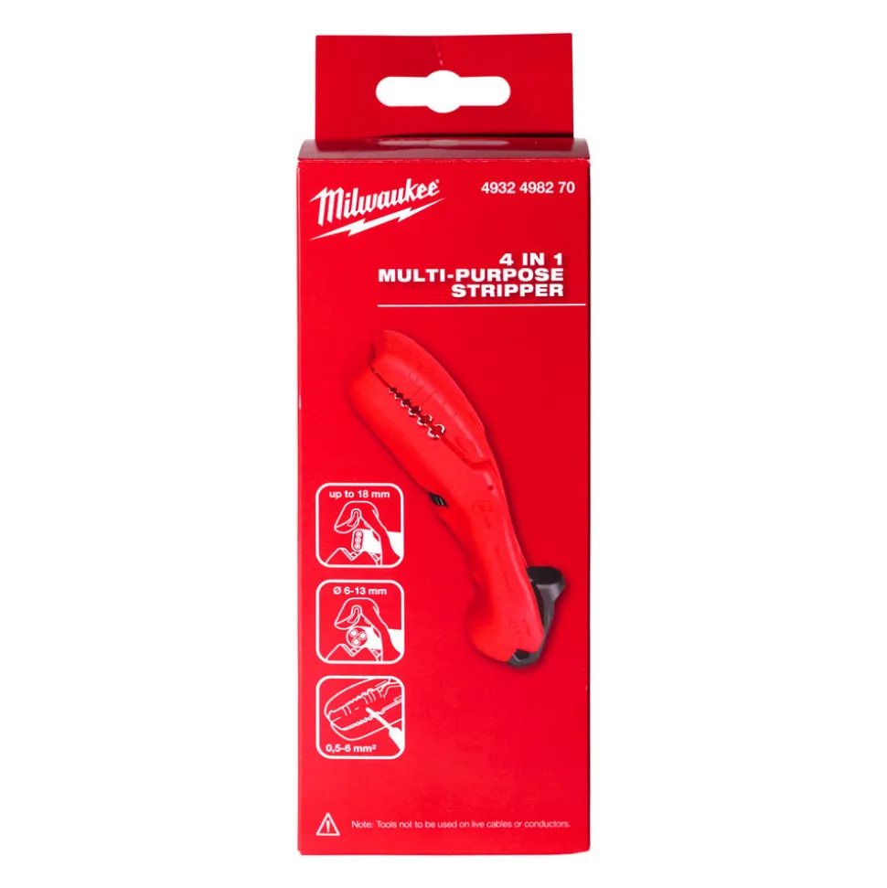 Milwaukee Kabelstripper 4-In-1 Multifunctioneel