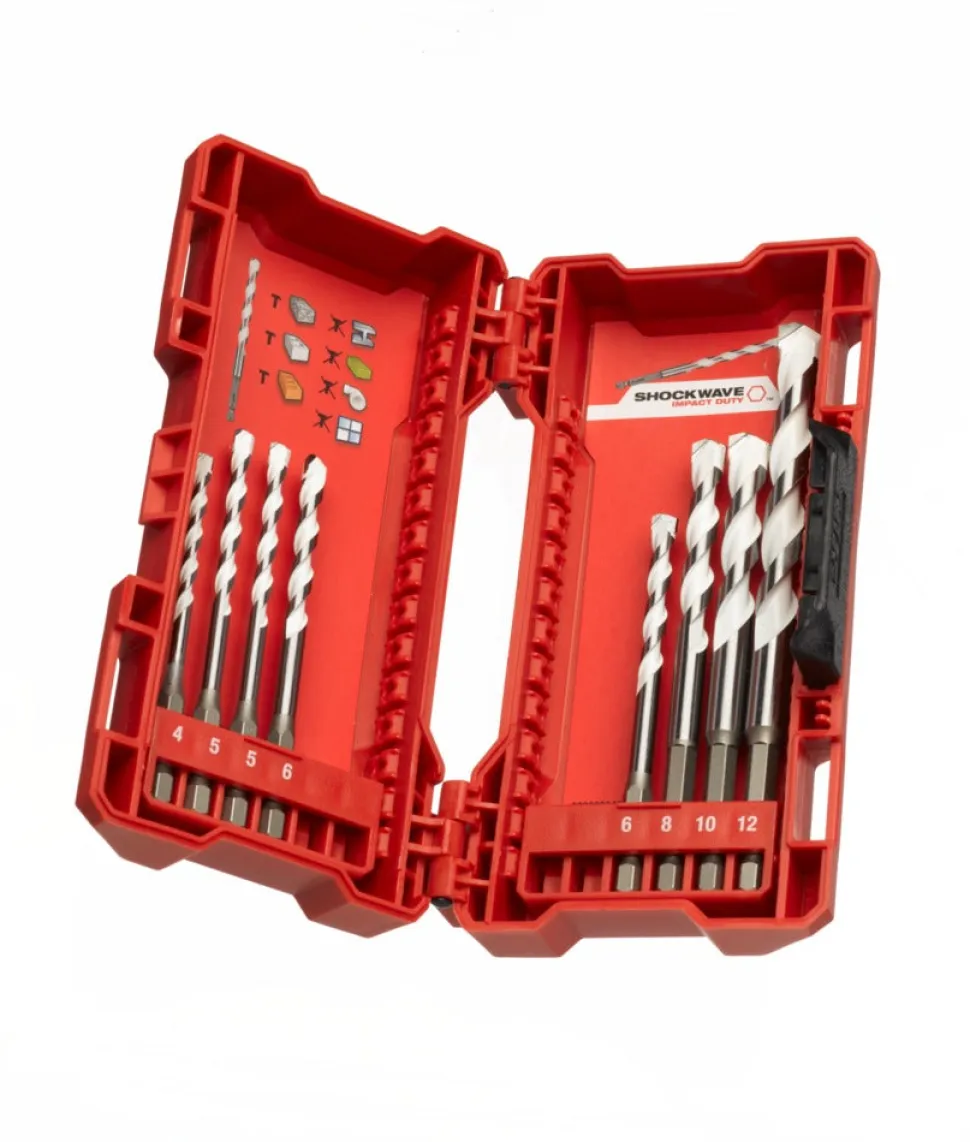 Milwaukee Multi Materiaalborenset 8st