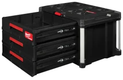 Milwaukee Packout Gereedschapskoffer Met 3 Lades