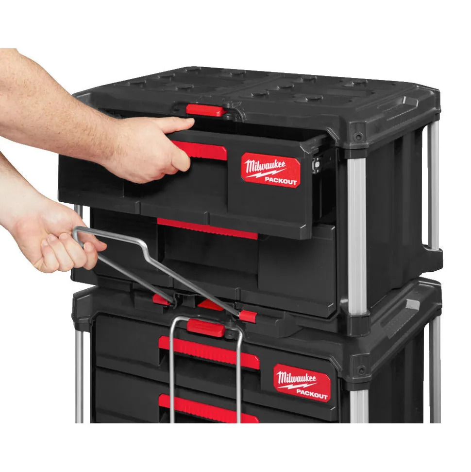 Milwaukee Packout Gereedschapskoffer Met 2 Lades