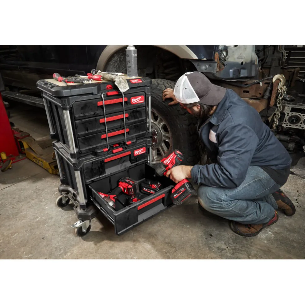 Milwaukee Packout Gereedschapskoffer Met 2 Lades