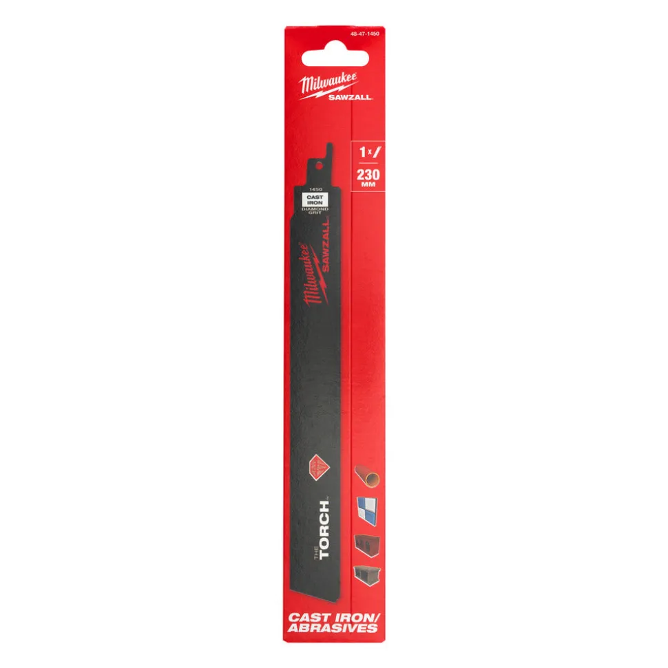 Milwaukee Reciprozaagblad Sawzall Diamant voor glasvezel/gietijzer 230 mm