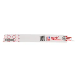 Milwaukee Reciprozaagblad Sawzall metaal Heavy Duty TORCH 230mm 18-Tpi 5st