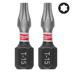 Milwaukee Schroefbit SHOCKWAVE TX15 25mm 3st