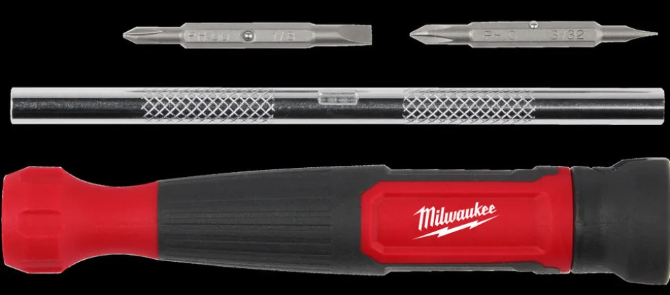 Milwaukee Schroevendraaier Multi-Bit 4-In-1 Precisie