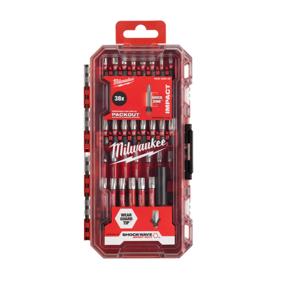 Milwaukee Shockwave Impact Duty Bitset 38-delig