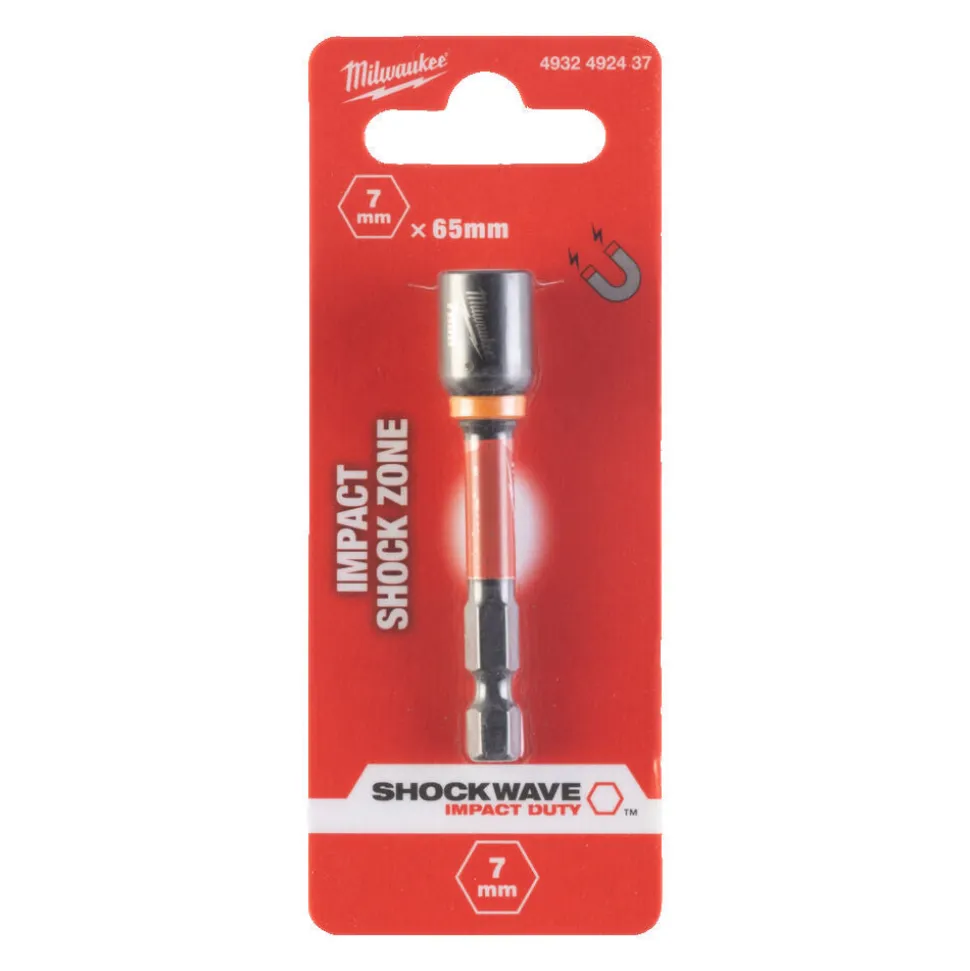 Milwaukee Shockwave Magnetische Slagdop 7x65mm