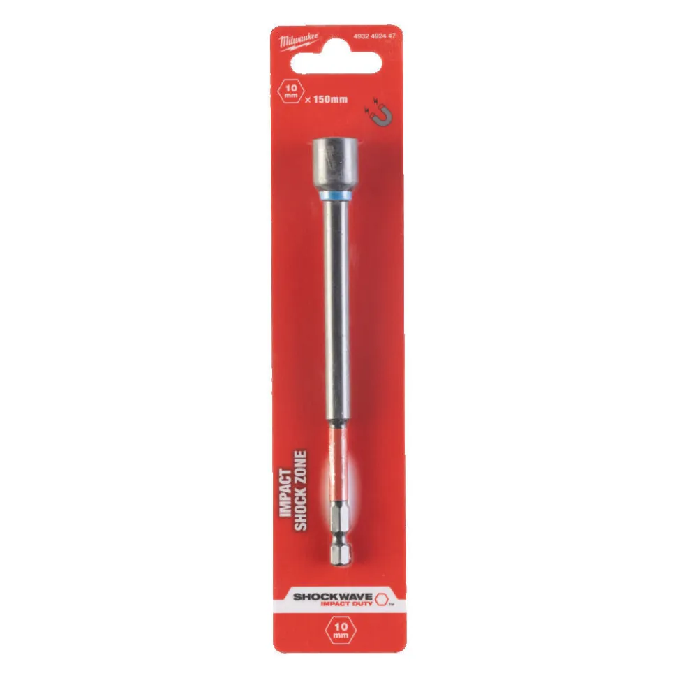Milwaukee Shockwave Magnetische Slagdop 10x150mm