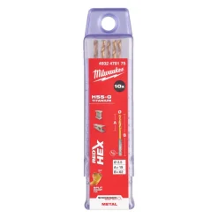 Milwaukee Shockwave Red Hex Metaalboren