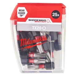 Milwaukee Shockwave Schroefbit TX20x25mm 25st
