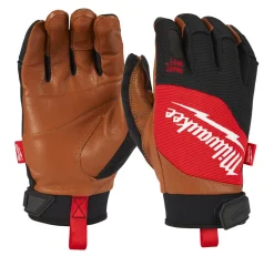 Milwaukee Werkhandschoenen Hybrid Leer Bruin Maat 10/XL
