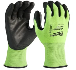 Milwaukee Werkhandschoenen Hi-Vis Snijklasse 3/C Groen Maat 10/XL