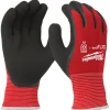 Milwaukee Winter Werkhandschoenen Snijklasse 1/A Rood Maat 10/XL