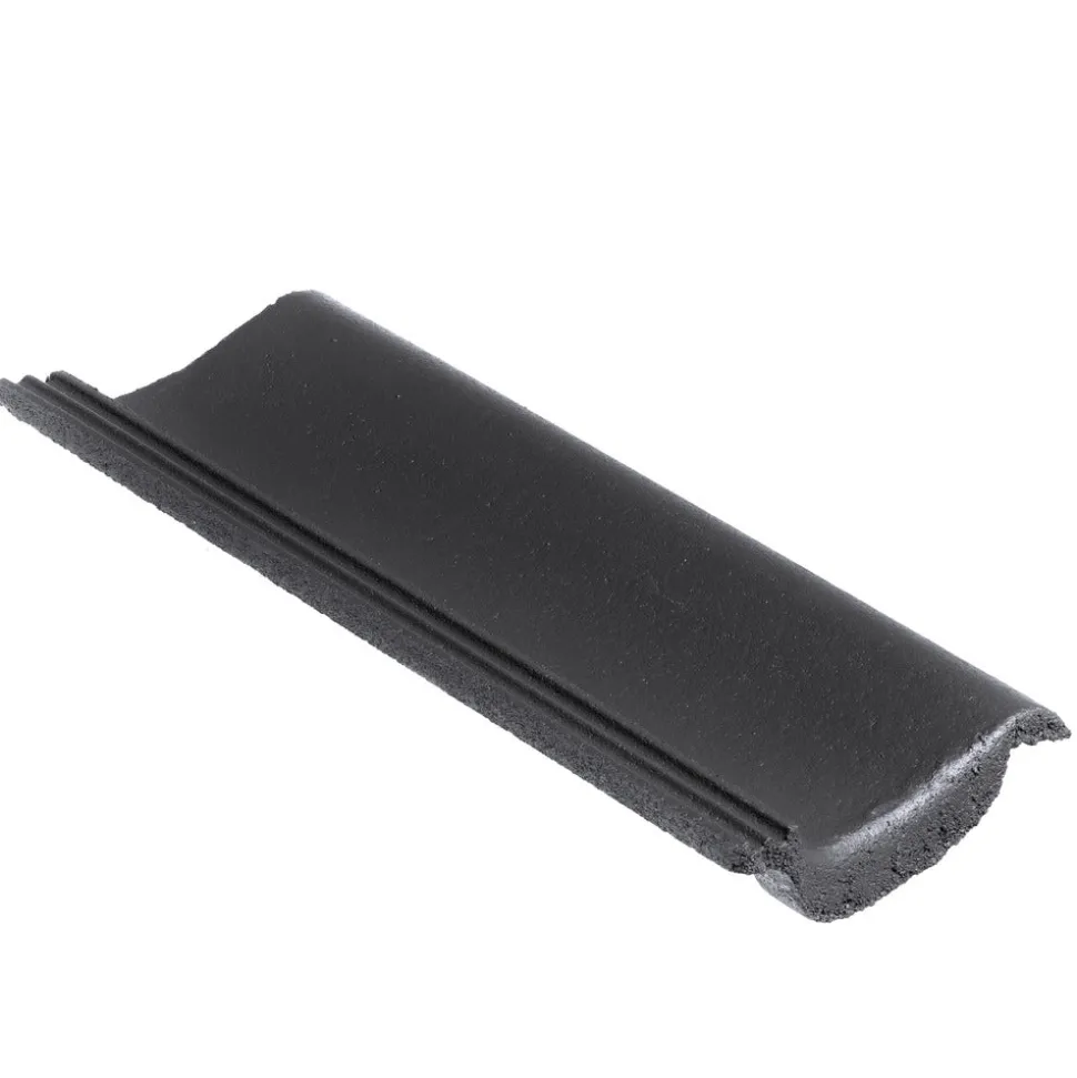 Monier Halve Dakpan Sneldek Classic Beton Novo+ Antraciet 18,2x42cm