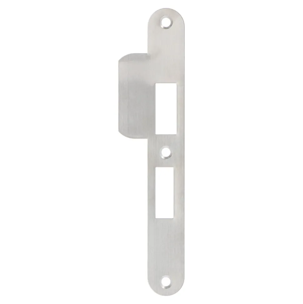 Nemef Sluitplaat P4000/17 RVS 25x192mm Afgerond DR 2+4