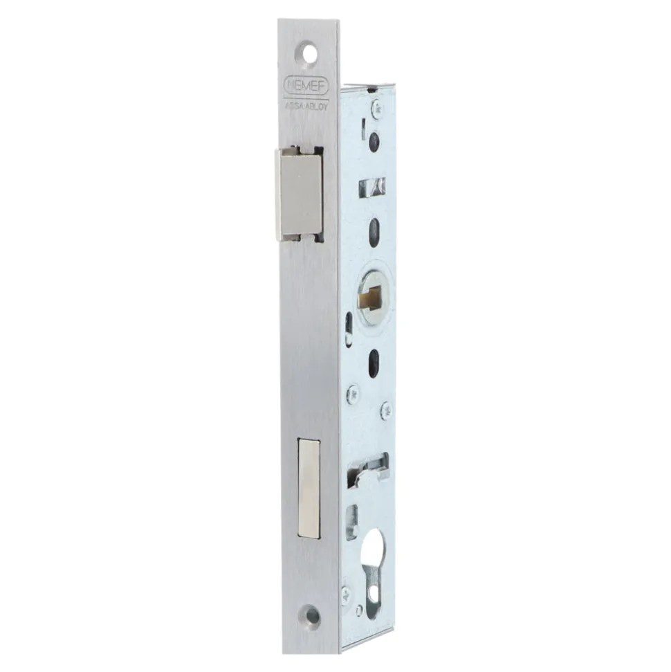 Nemef Smalslot 9602/07-30mm PC92mm Rechthoekige RVS voorplaat