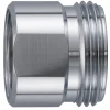 Neoperl Verloopnippel messing verchroomd M22x3/4"