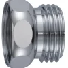 Neoperl Verloopnippel messing verchroomd M22x1/2"
