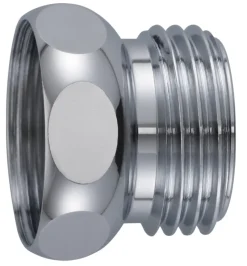 Neoperl Verloopnippel messing verchroomd M22x1/2"
