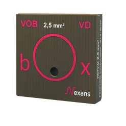 Nexans Installatiedraad Profwire VDbox Bruin 2,5mm2 100m