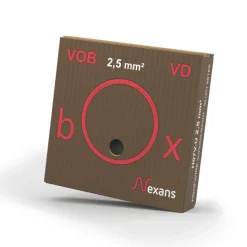 Nexans Installatiedraad Profwire VDbox Bruin 2,5mm2 100m