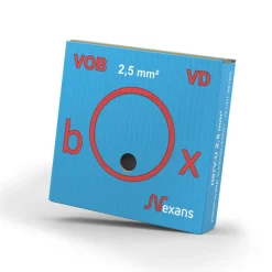 Nexans Installatiedraad Profwire VDbox Blauw 2,5mm2 100m