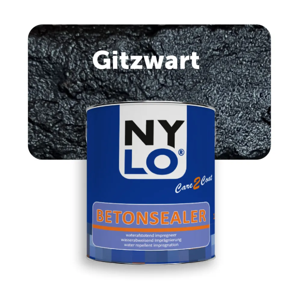 Nylo Betonsealer Gitzwart 1L