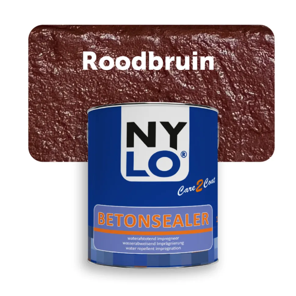 Nylo Betonsealer Roodbruin 1L