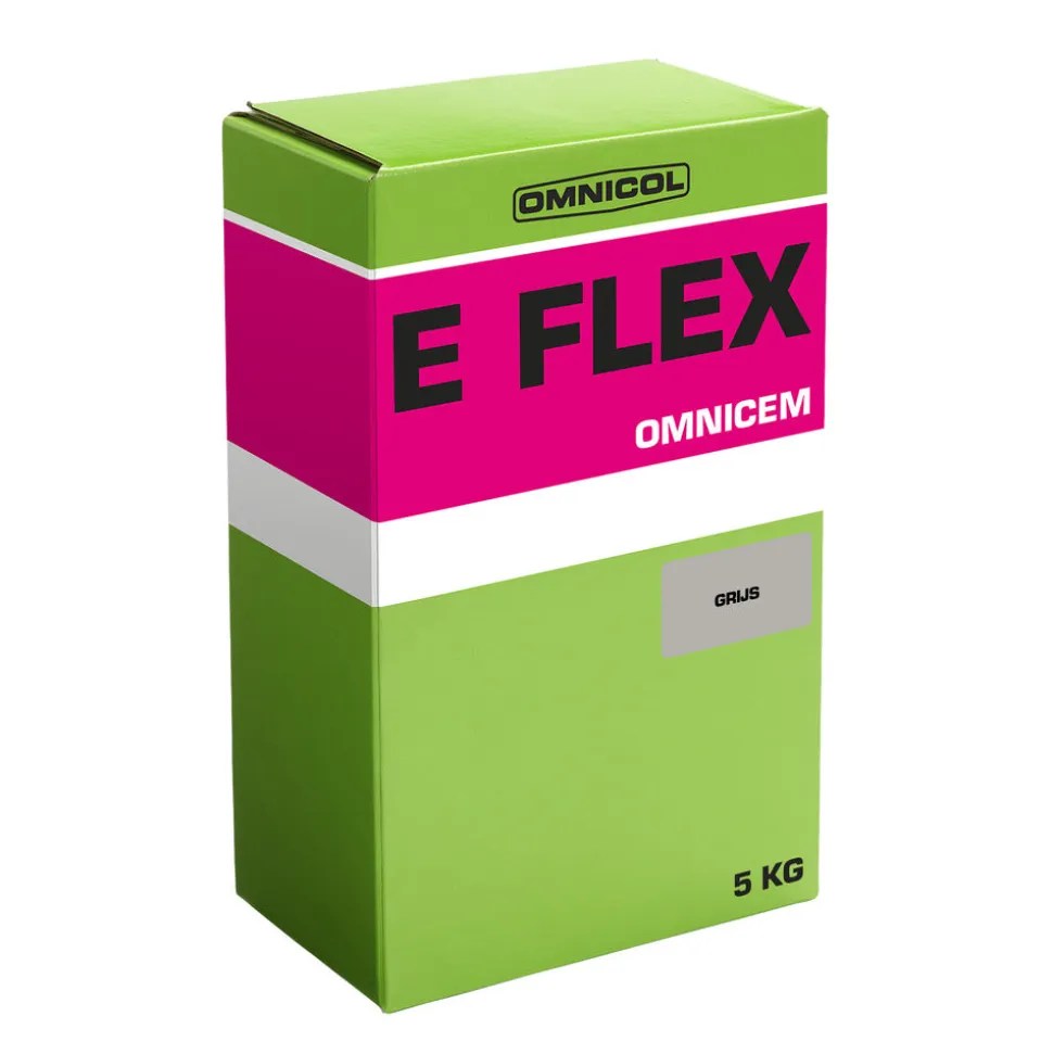 Omnicol Omnicem E-FLEX Poedertegellijm Grijs