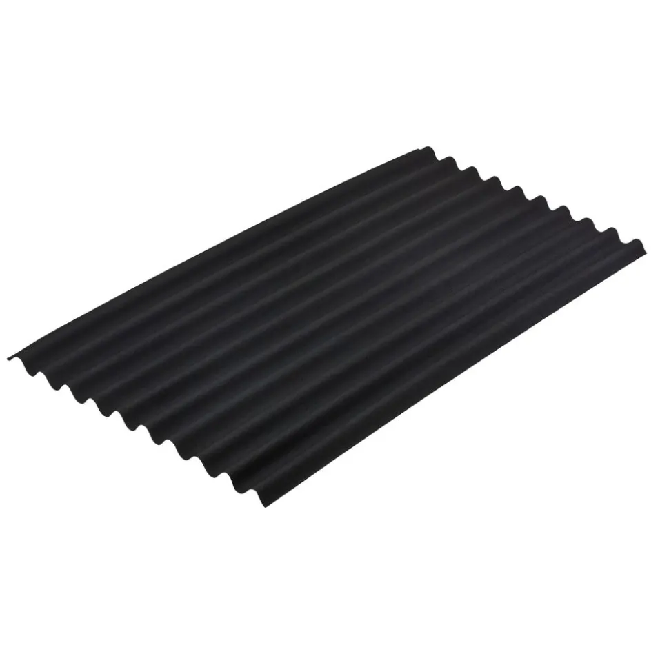 Onduline Golfplaat Euronit Bitumen Zwart 200x94cm
