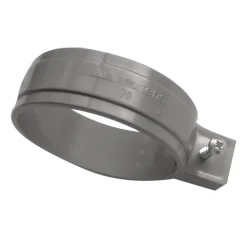 Ophangbeugel PVC Ø 75mm Grijs