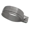 Ophangbeugel PVC Ø 70 mm zonder pen grijs t.b.v. HWA