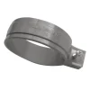 Ophangbeugel PVC Ø 80 mm zonder pen grijs t.b.v. HWA