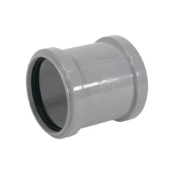 Overschuifmof PVC 2x manchetmof wanddikte 3,2 mm Ø 40 mm KOMO-keur