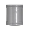 Overschuifmof PVC 2x manchetmof wanddikte 3,2 mm Ø 110 mm KOMO-keur