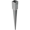 Paalhouder Thermisch Verzinkt 71x71x750mm Met Punt